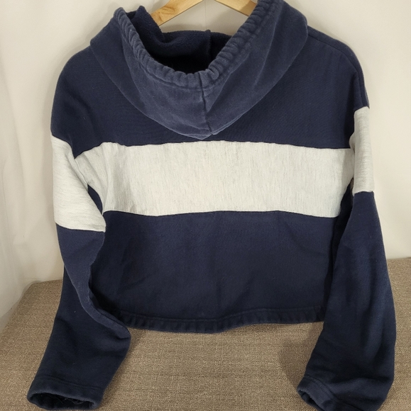 Champion Cropped Hoodie Sweatshirt Small - Picture 4 of 5